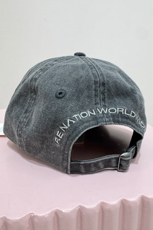 P.E Nation Global Cap | Washed Asphalt