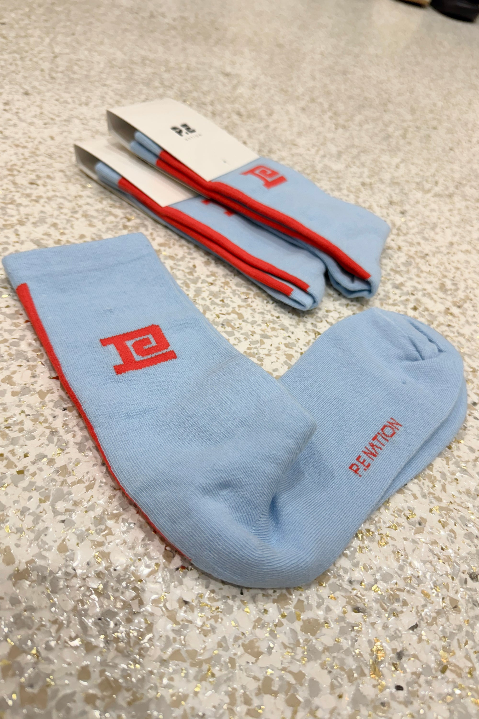 P.E Nation Medley Sock | Ice Blue