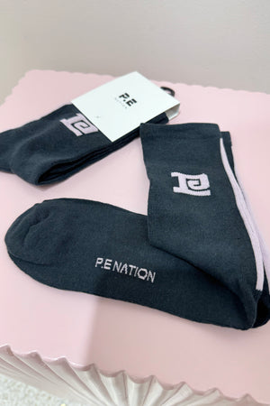 P.E Nation Medley Sock | Asphalt