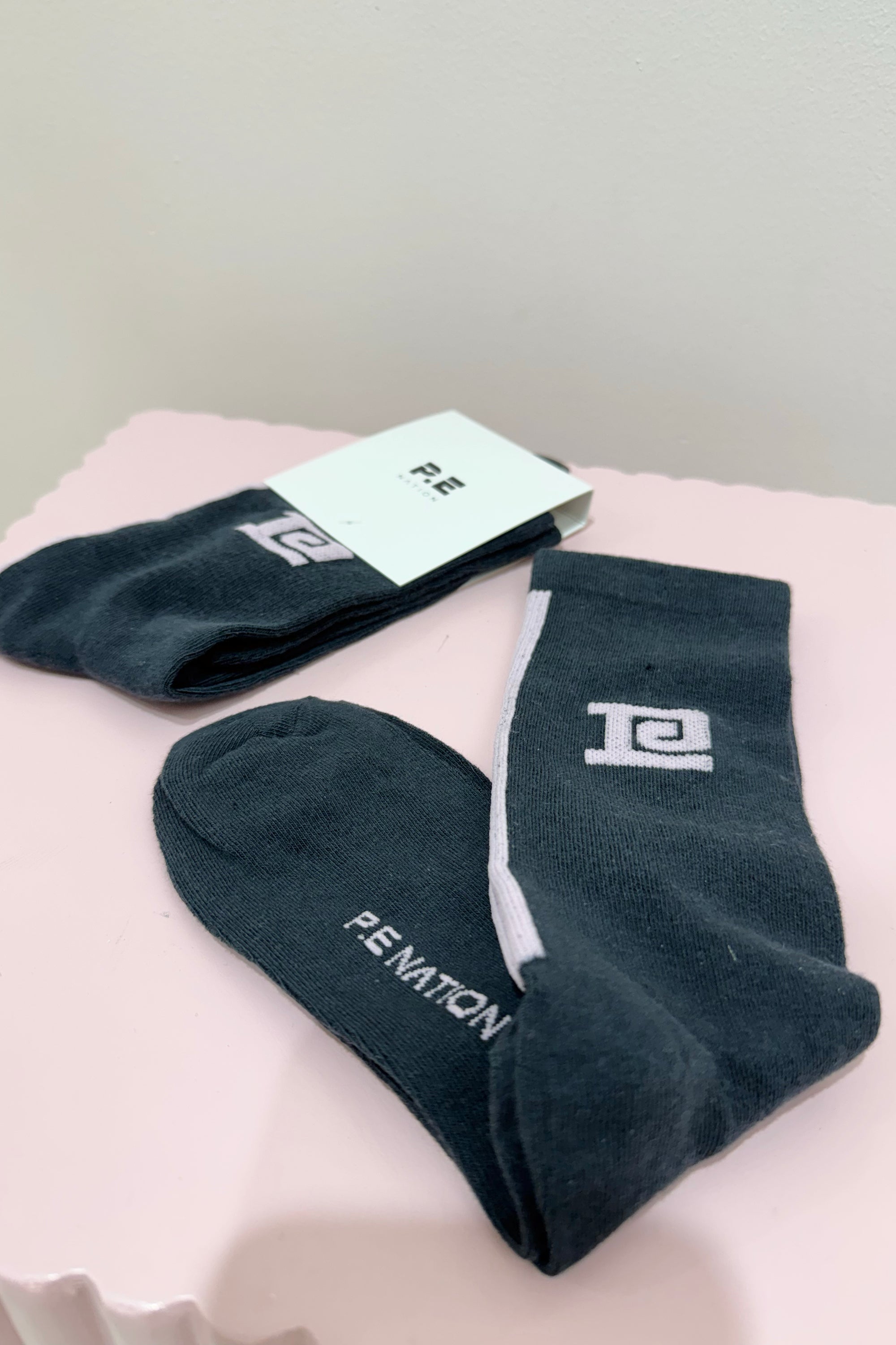 P.E Nation Medley Sock | Asphalt