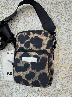 P.E Nation Fundamental Cross Body Bag | Leopard Print