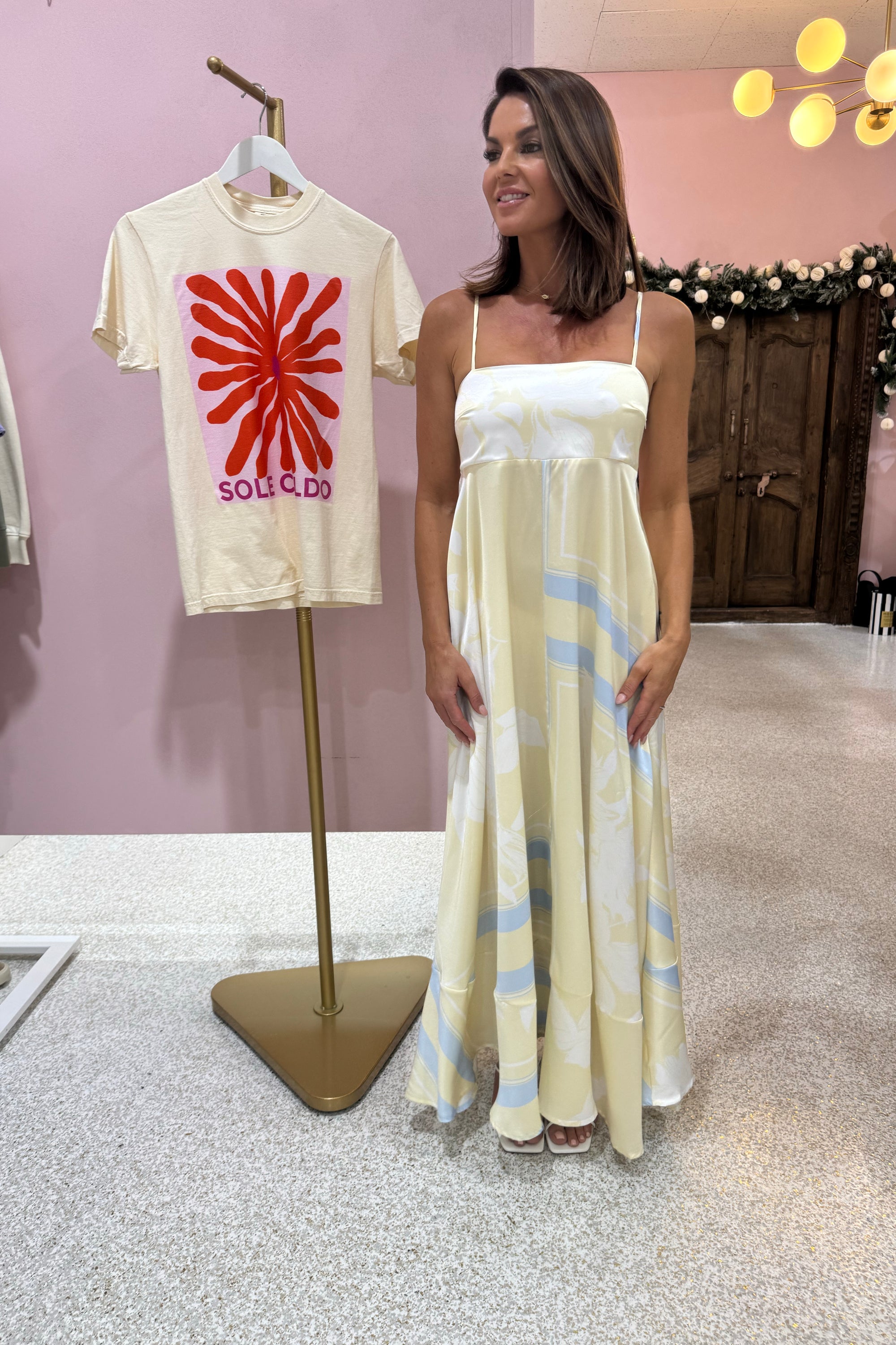 Chosen By Fifi & Annie Esme Maxi Dress | Lemon