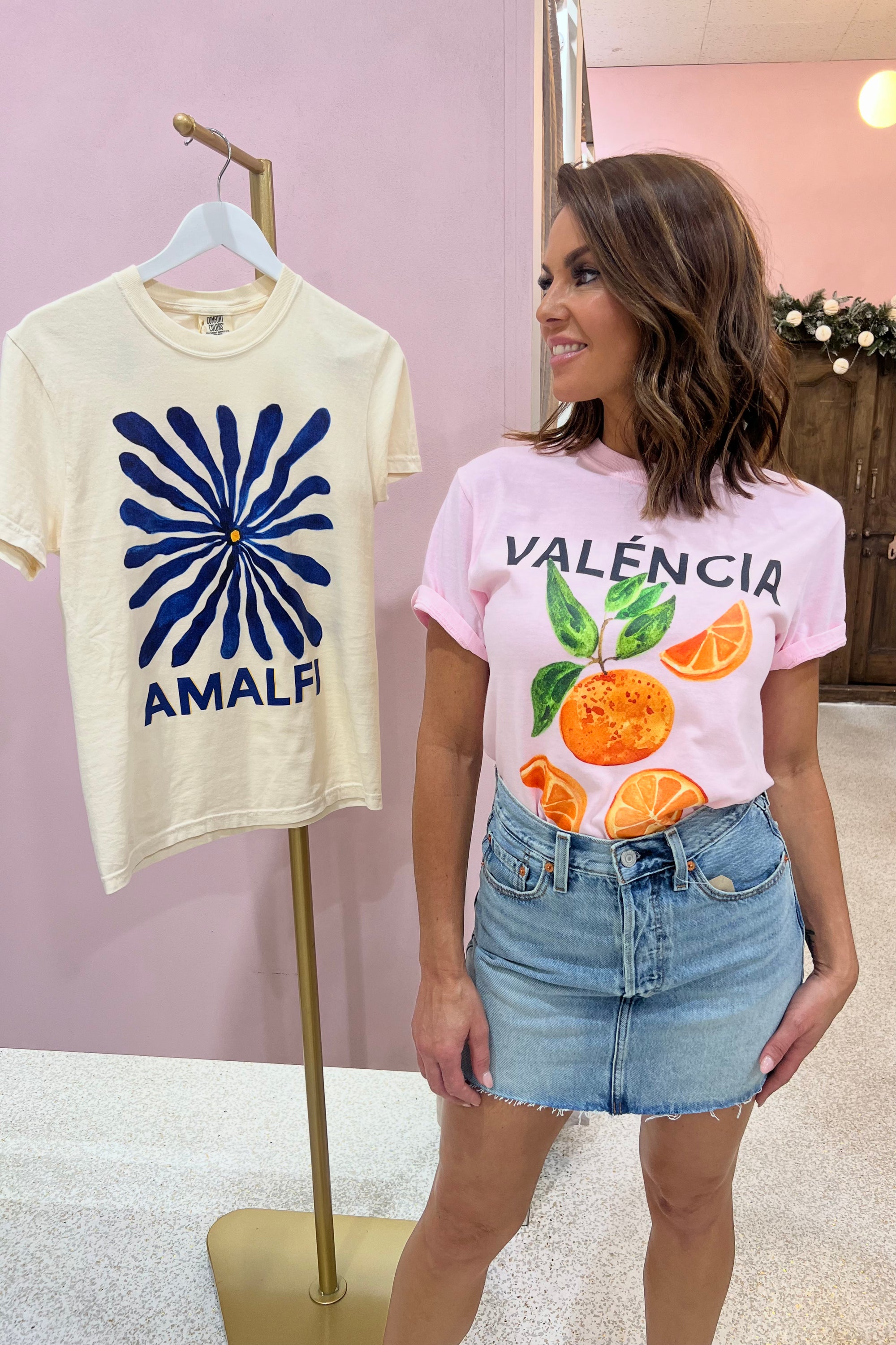 Chosen By Fifi & Annie Valencia Tee | Pink