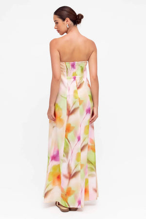 Chosen By Fifi & Annie The Caterina Strapless Maxi Dress | Floral