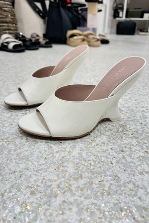 By Lana Wilkinson Martha Wedge | White Patent