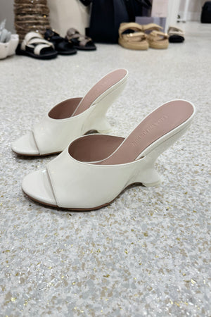 By Lana Wilkinson Martha Wedge | White Patent