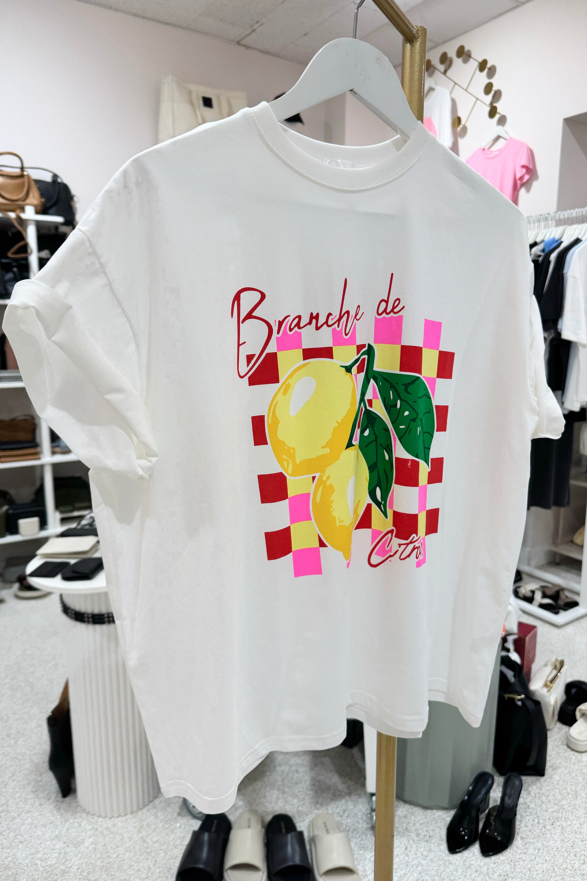 Chosen By Fifi & Annie Brunch At The Boat House Tee | Citrus