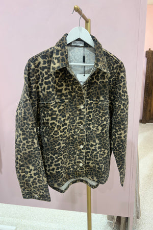 Chosen By Fifi & Annie The Leopard Denim Jacket | Leopard Print