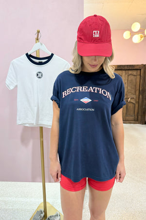 P.E Nation Recreation Tee | Dark Navy