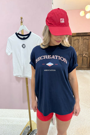 P.E Nation Recreation Tee | Dark Navy