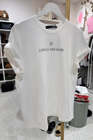 C&M Camilla & Marc Grayson Tee | Soft White