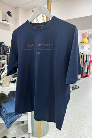 C&M Camilla & Marc Floyd Tee | Navy