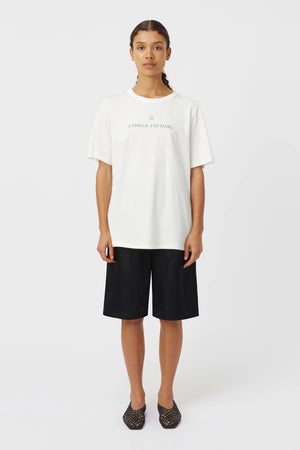 C&M Camilla & Marc Grayson Tee | Soft White