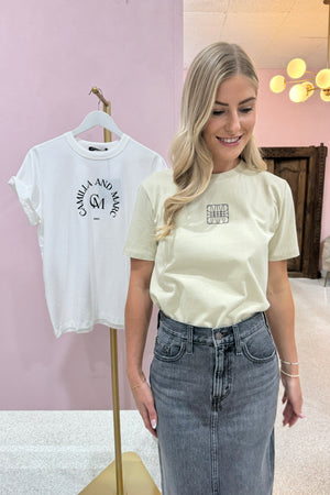 C&M Camilla & Marc Davy Tee | Stone