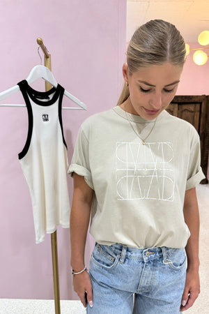 C&M Camilla & Marc Brooks Tee | Silver Bark