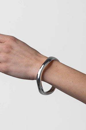 Liberte Leni Bangle | Silver