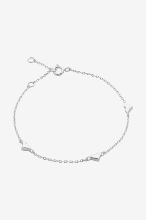 Liberte Mariel Heart Bracelet | Silver