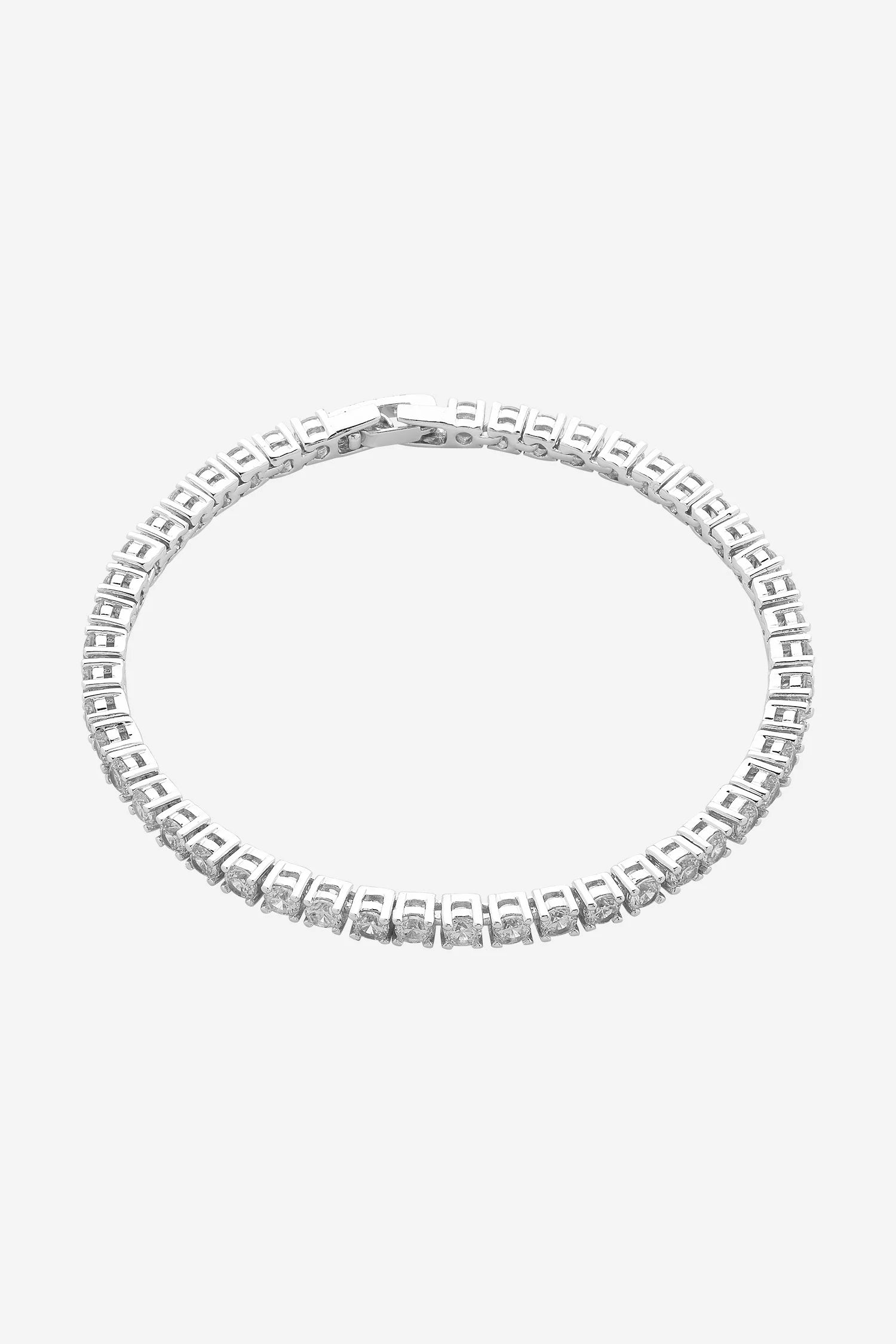 Liberte Doce Vita CZ Bracelet | Rhodium