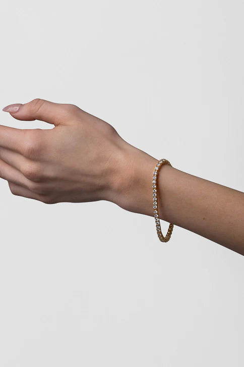 Liberte Doce Vita CZ Bracelet | Soft Gold