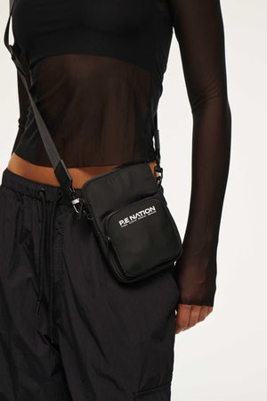 P.E Nation Homage Cross Body Bag | Black