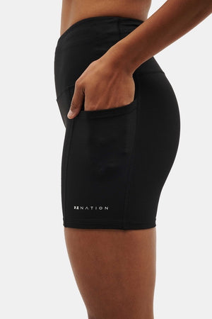 P.E Nation Recalibrate 5" Bike Short | Black