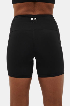 P.E Nation Recalibrate 5" Bike Short | Black