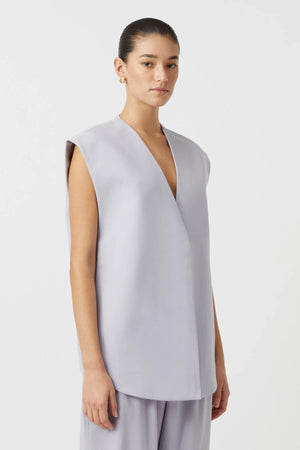 C&M Camilla & Marc Halston Vest | Lilac