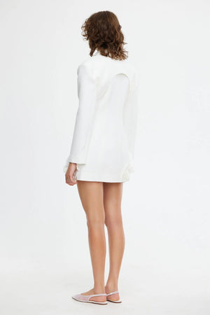 Acler Hampstead Blazer dress | Ivory