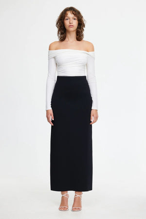 Acler Heydon Midi Skirt | Black