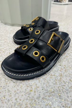 Hael & Jax Monet Slide | Black