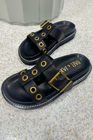 Hael & Jax Monet Slide | Black