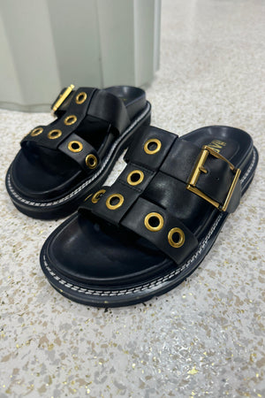 Hael & Jax Monet Slide | Black