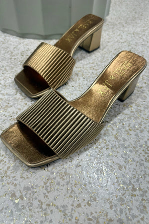 Hael & Jax Dali Heel | Gold