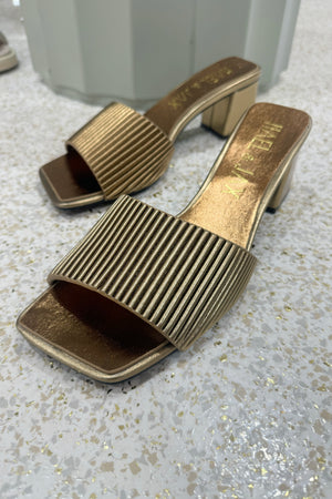 Hael & Jax Dali Heel | Gold