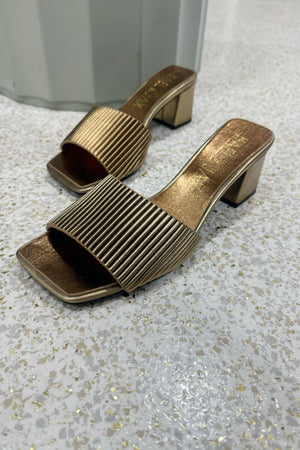 Hael & Jax Dali Heel | Gold