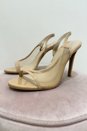 Lana Wilkinson Giselle Mesh Heel | Beige