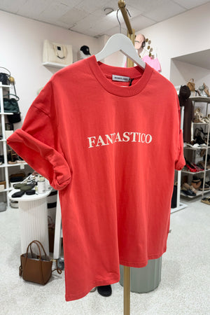 Araminta James Fantastico Tee | Lobster Red