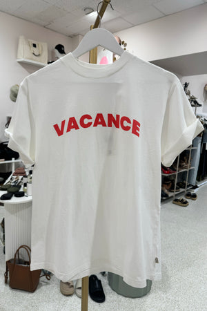 Araminta James Vacance Tee | Snow