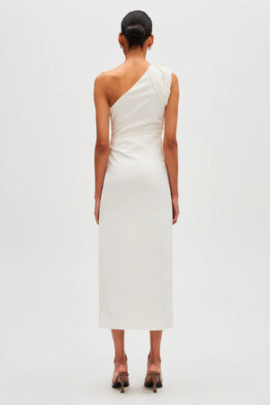 Misha Aubree Midi Dress | Ivory