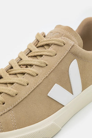 VEJA Campo Seude Sneaker | Dune / White