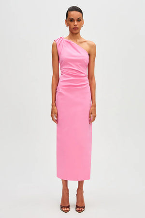 Misha Aubree Midi Dress | Orchid Pink