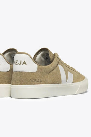 VEJA Campo Seude Sneaker | Dune / White