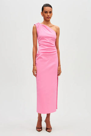 Misha Aubree Midi Dress | Orchid Pink