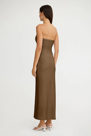 Significant Other Coralie Strapless Dress | Chocolate