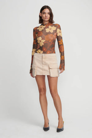 Hansen & Gretel Aire Top | Moss Floral