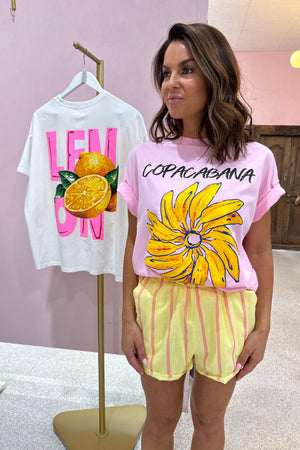 Chosen By Fifi & Annie Copacabana T-Shirt Set | Pink