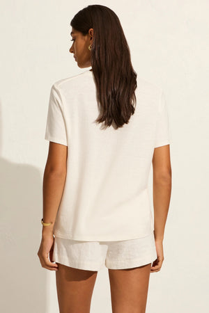 Auguste The Label Lemons Classic Tee | White