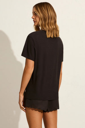 Auguste The Label Boots Classic Tee | Black