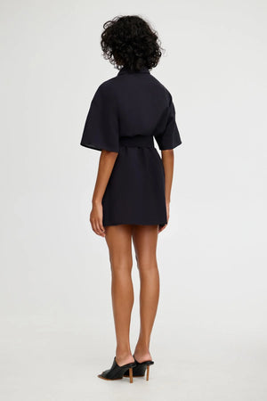 Significant Other Tara Shirt Dress | Black