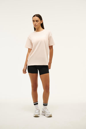 P.E Nation Aero Short Sleeve Tee | Blush / White